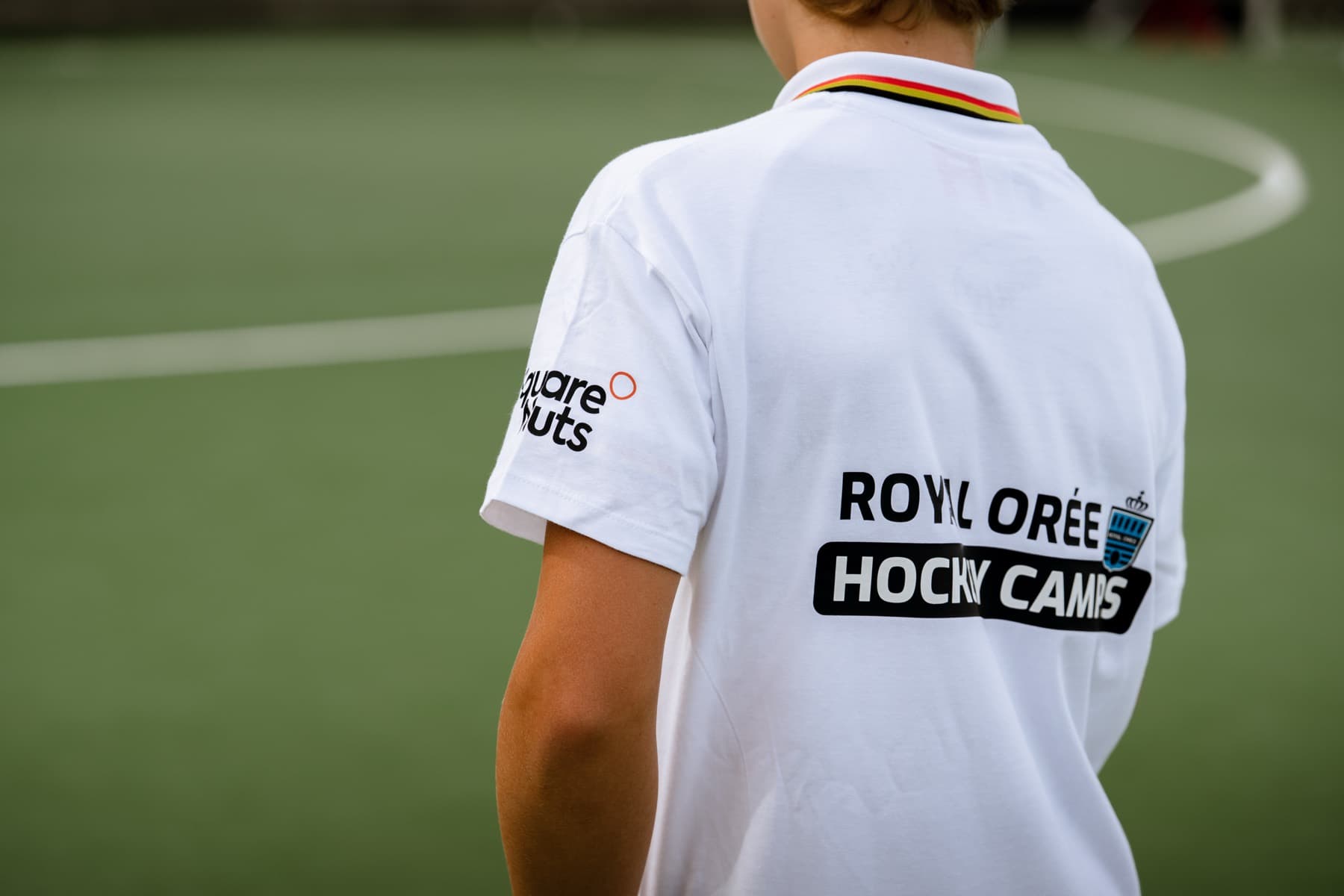 Détail du polo Royal Orée Hockey Camps