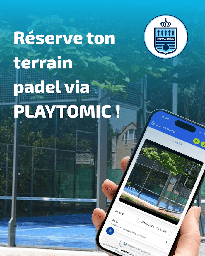 Padel : réservez via Playtomic