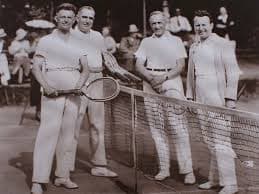 Joueurs de tennis années 1930