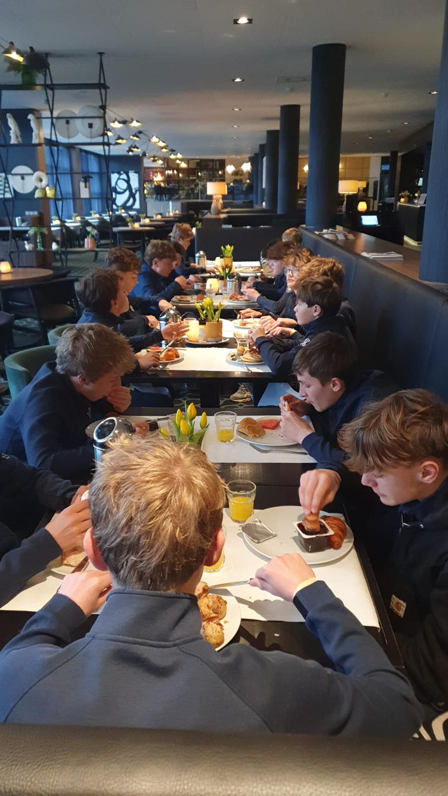 Petit-déjeuner à l'hôtel